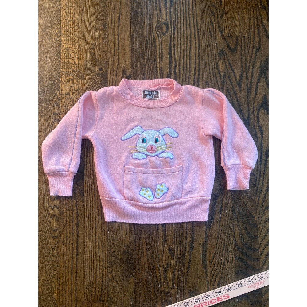 Vintage Tootsie Roll Easter Bunny Sweatshirt
